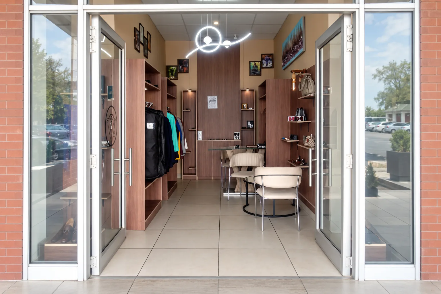 Inside the Flux Bespoke Tailor studio at Boskruin
