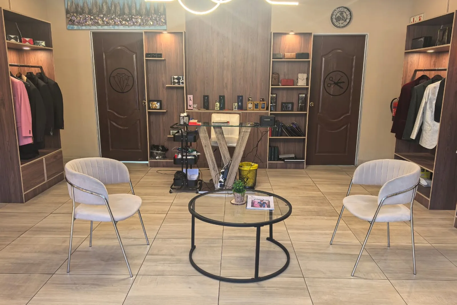Inside the Flux Bespoke Tailor studio at Mountain View